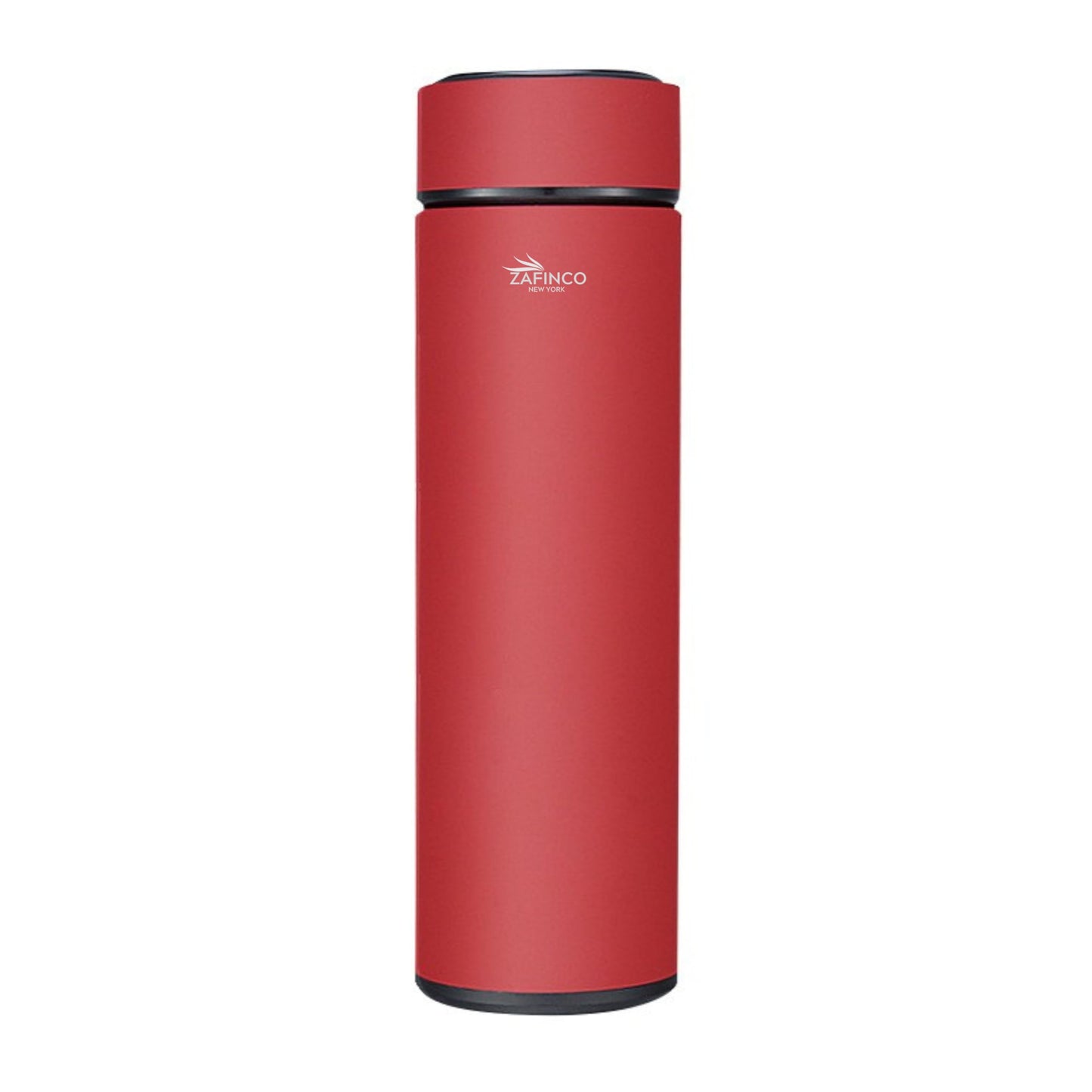 Insulated bottle with LED Temperature Display, Double Wall Vacuum Insulated Water Bottle for coffee-Tea, Juice and Smart Sports events. Stays Hot or Cold for up to 24 Hours-500 ML