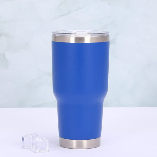 ZAFiNCO 30 oz Vacuum Tumbler- Stainless Steel Powder Coated Vacuum Insulated Thermal Coffee Mug/Cup with Lid for Travel, Sports and all outdoor activities