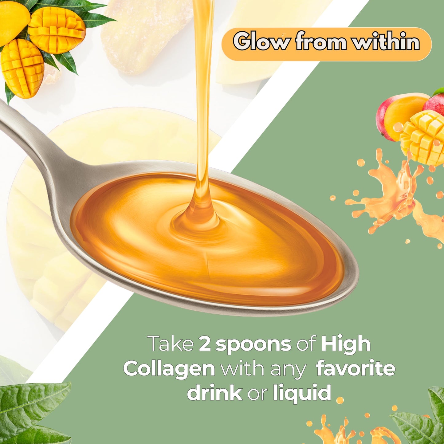 ZAFiNCO Liquid Collagen Peptides for Women & Men -