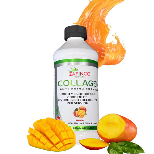 ZAFiNCO Liquid Collagen Peptides for Women & Men -